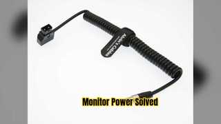 Καλώδια Alvins D Καλώδιο τροφοδοσίας οθόνης Mini XLR Tap