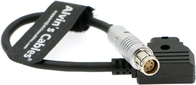 Fischer 6 Pin Female to D-tap Power Cable for Vision Research Phantom Miro L320S M320S| VEO4K 990| VEO4K 590 24cm