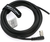 Alvin's Cables Basler Hirose 6 pin Right Angle HRS HR10A-7P-6S Open Twisted Power I/O Cable 3M