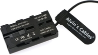Alvin'S Cables USB C Type C PD To NP F550 Dummy Battery Coiled Power Cable For Sony NP-F550 F770 F570 F970 Atomos