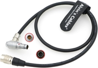 Run Stop Cable For ARRI Alexa/RED V-Raptor Camera From RT Motion MDR Hirose 4 Pin Male To Fischer 3 Pin Male 60cm