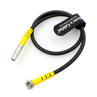 Alvin'S Cables MVF-2 Viewfinder Cable For ARRI Alexa Mini LF Camera Right Angle 1 Pin Male To Male 19.7in/50cm