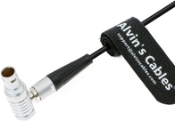 Alvin's Cables Deity TC-1 Locking 3.5mm TRS to Right Angle EXT 9 Pin Timecode Cable for RED Komodo V-Raptor Camera 50cm
