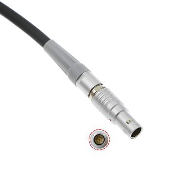 Alvin's Cables Run Stop Cable for ARRI cforce RF| cmotion cPRO Motor for Canon C500/C300 Camera CAM 7 Pin to LANC+D-tap