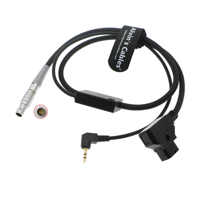 Alvin's Cables Run Stop Cable for ARRI cforce RF| cmotion cPRO Motor for Canon C500/C300 Camera CAM 7 Pin to LANC+D-tap