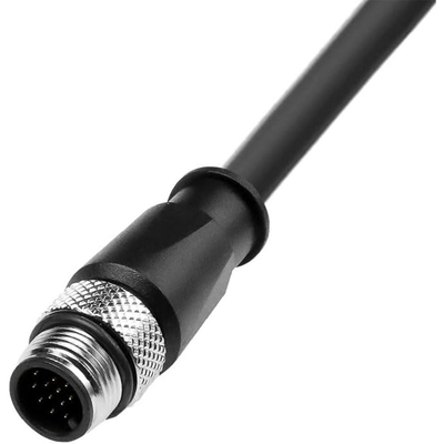 Alvin's M12 A Code 17 Pin Male To Open Cable 3m CAN PROFINET For Servo Motors