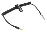 2 Pin Male to DC Coiled Twist Power Cable for Teradek Bond