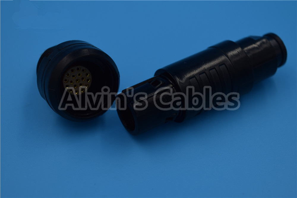 19 Pin LEMO Connector Communication Connectors Video Connector LEDs
